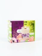 УЦЕНКА Набор для создания ароматической свечи из двух видов воска с сухоцветами «Виноград» 1010065 - Фото 2