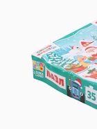 УЦЕНКА Пазл "Синий трактор. Новогодний подарок", 35 элементов 10966814