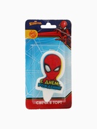 УЦЕНКА Свеча в торт "С Днем Рождения!", Человек-паук 10966834