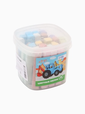 {{photo.Alt || photo.Description || 'УЦЕНКА Набор цветных мелков Синий трактор, 10 цветов, 29 штук'}}