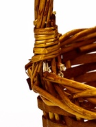 УЦЕНКА Корзина плетеная (ива): 38х27хH14хHH37, 1 шт., натуральный - фото 14997871