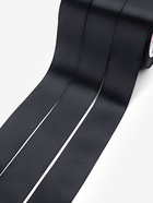 Атласная лента, набор 3 шт., 40 мм, 23±1 м, чёрная №39 - Фото 3