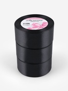 Атласная лента, набор 3 шт., 40 мм, 23±1 м, чёрная №39 - Фото 4