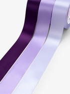 Атласная лента, набор 3 шт., 40 мм, 23±1 м, сиреневая, фиолетовая - фото 63129338