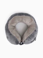 Подушка для путешествий бархатная «Перезагрузка», серая - фото 63129351