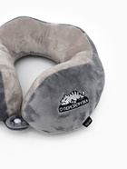 Подушка для путешествий бархатная «Перезагрузка», серая - фото 63129353