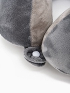 Подушка для путешествий бархатная «Перезагрузка», серая - фото 63129356