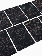 Гравюра блокнот "Единороги", 9 листов, штихель - Фото 4