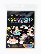 Гравюра блокнот "Единороги", 9 листов, штихель - фото 119644430