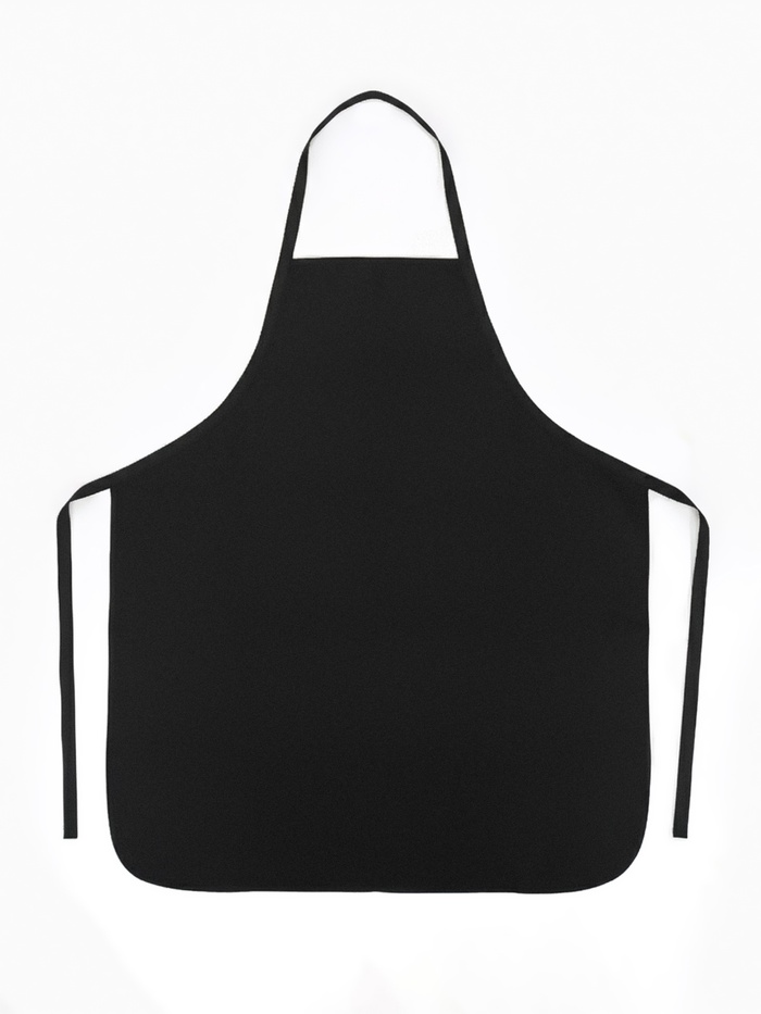 Фартук парикмахерский, односторонний, 3 кармана, чёрный - Фото 1