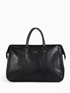 Сумка саквояж дорожная, на молнии, 48×18.5×30 см, чёрная - фото 63129405