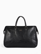 Сумка саквояж дорожная, на молнии, 48×18.5×30 см, чёрная - Фото 2