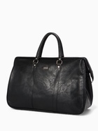 Сумка саквояж дорожная, на молнии, 48×18.5×30 см, чёрная - Фото 1