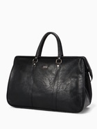 Сумка саквояж дорожная, на молнии, 48×18.5×30 см, чёрная - Фото 1