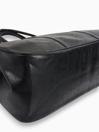 Сумка саквояж дорожная, на молнии, 48×18.5×30 см, чёрная - фото 63129409