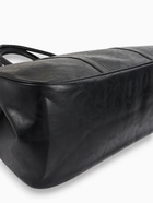 Сумка саквояж дорожная, на молнии, 48×18.5×30 см, чёрная - Фото 5