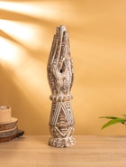 УЦЕНКА Сувенир "Рука" дерево 12х12х49 +/-1 см, цв. бежевый 10966862