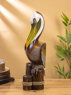 {{photo.Alt || photo.Description || 'УЦЕНКА Сувенир &quot;Пеликан&quot; албезия 45 см + /- 5 см'}}