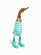 УЦЕНКА Сувенир «Утка в мятном комбинезоне», 45 см, дерево 10966868