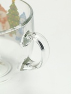 Кружка стеклянная новогодняя «Мишки в лесу», 500 мл - фото 7729693