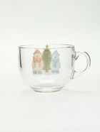 Кружка стеклянная новогодняя «Мишки в лесу», 500 мл - фото 7729694