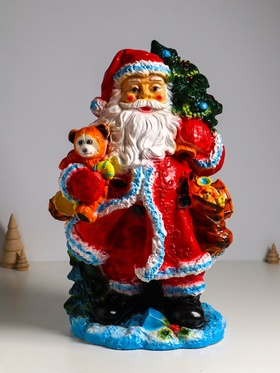 {{photo.Alt || photo.Description || 'УЦЕНКА Фигура &quot;Дед мороз&quot; 52х32х26,5 см, красный'}}