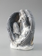 УЦЕНКА Фигура "Ангел Хранитель" антик, 31х24х14,5 см 10966875