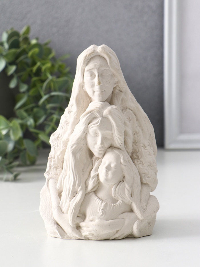 УЦЕНКА Фигура "Сила рода" 14х9,5х7 см, гипс - Фото 1