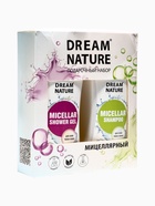 УЦЕНКА Подарочный набор мицеллярный DreamNature:шампунь для волос, 250 мл+ гель для душа, 250 мл 944 - Фото 5