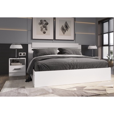 УЦЕНКА Кровать «ЭКО», 1600×2000 Белый