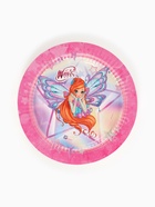 Посуда одноразовая бумажная на 10 персон: стаканы, тарелки, скатерть, ВИНКС - Фото 6