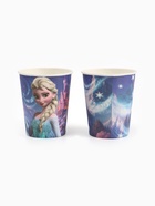 Посуда одноразовая бумажная на 10 персон: стаканы, тарелки, скатерть, Холодное сердце - Фото 9