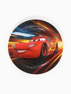 Посуда одноразовая бумажная на 10 персон: стаканы, тарелки, скатерть, Тачки - Фото 6