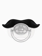 Пустышка-прикол, силиконовая, ортодонтическая, с колпачком, +0 мес., «Усы» - Фото 1