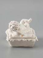 УЦЕНКА Шкатулка "Ангел лежит на животе" 9х9х9 см, перламутр - Фото 9