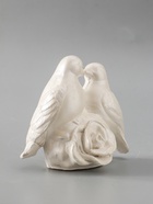 УЦЕНКА Фигура "Голуби" перламутровый, 12х12х7см 10967026
