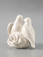 УЦЕНКА Фигура "Голуби" перламутровый, 12х12х7см 10967026