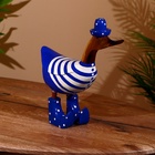 УЦЕНКА Сувенир "Уточка в синем" дерево 25х7х25 см 10967034