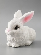 УЦЕНКА Копилка "Зайчик" белый, 18х11х15см 10967045