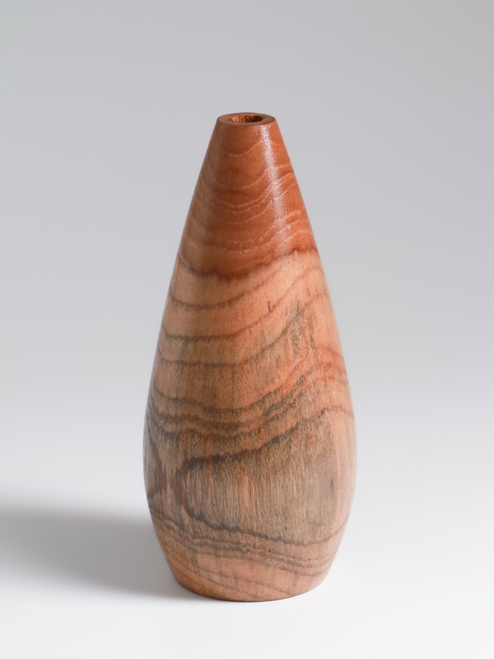 УЦЕНКА Ваза "Винтаж" дерево Джати, 8х8х17 см, цв. коричневый - Фото 1