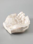 УЦЕНКА Подставка для мелочей "Ладони" перламутр, 15х16х7см 10967049