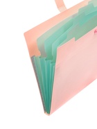 Папка А4, 5 отделений, Calligrata, 600 мкм, на кнопке, розовая, матовая 10919353 - фото 7493039