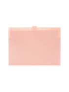 Папка А4, 5 отделений, Calligrata, 600 мкм, на кнопке, розовая, матовая - Фото 9