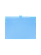 Папка А4, 5 отделений, Calligrata, 600 мкм, на кнопке, голубая, матовая 10919354 - фото 7493047