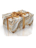 Коробка складная «Золотой бант», 22×15×10 см - Фото 3