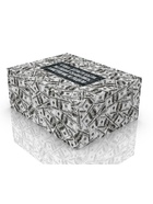 Коробка складная «Деньги», 30×23×12 см - фото 63129642