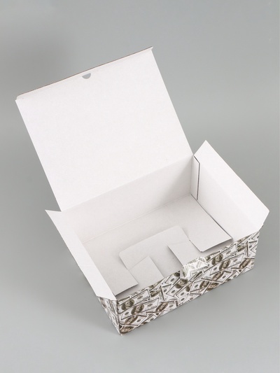 Коробка складная «Деньги», 30 × 23 × 12 см