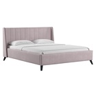 Кровать двуспальная «Меллиса», с подъёмным механизмом, спальное место 1600×2000 мм, велюр, цвет ява 10953256 - фото 3918537