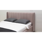 Кровать двуспальная «Меллиса», с подъёмным механизмом, спальное место 1600×2000 мм, велюр, цвет ява 10953256 - фото 3918540