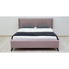 Кровать двуспальная «Меллиса», с подъёмным механизмом, спальное место 1600×2000 мм, велюр, цвет ява 10953256 - фото 3918542